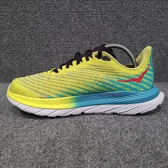 Hoka One One Mach 5 Shoes Womens Size 9.5 B Yellow 1127894 EPSB - Picture 6 of 16